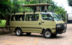 4x4 safari van for hire in entebbe