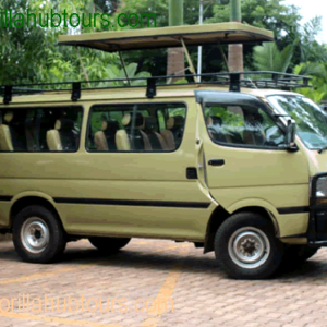 4x4 safari van for hire in entebbe