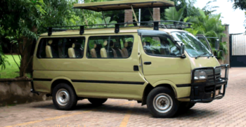 4x4 safari van for hire in entebbe